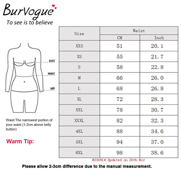 Burvogue Waist Cincher Under-bust Corset – Reinvent Yourself